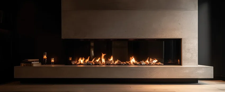 Gas Fireplace Ember Bed Design Services in Daly City, California